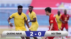 Kết quả Quảng Nam 2-0 Hà Tĩnh: Quảng Nam rộng đường trụ hạng 